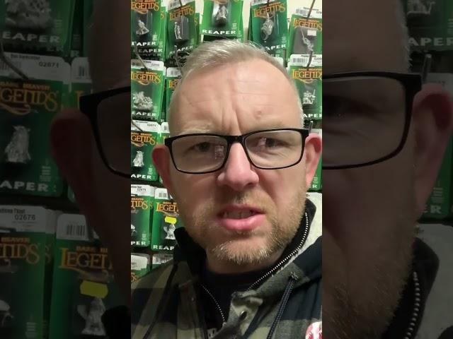Metal Miniatures | A Look Inside A Friendly Local Gaming Store | Bridlington | Reaper TTRPG Minis
