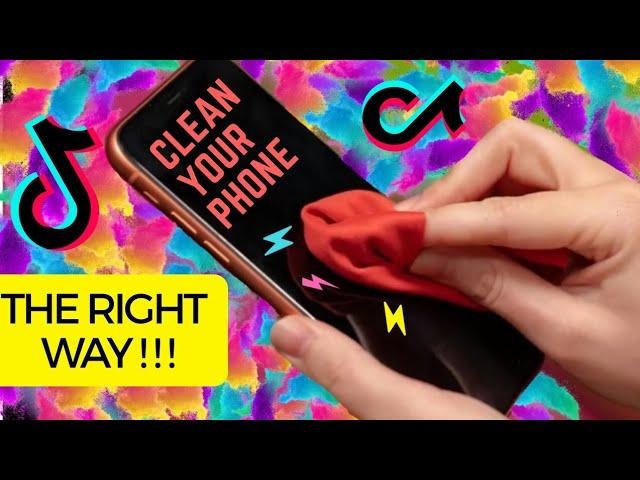 HOW TO CLEAN YOUR SMARTPHONES : THE RIGHT WAY | MUST WATCH |