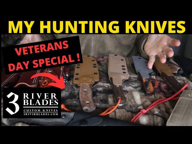 My Hunting Knives: Veterans Day Special !