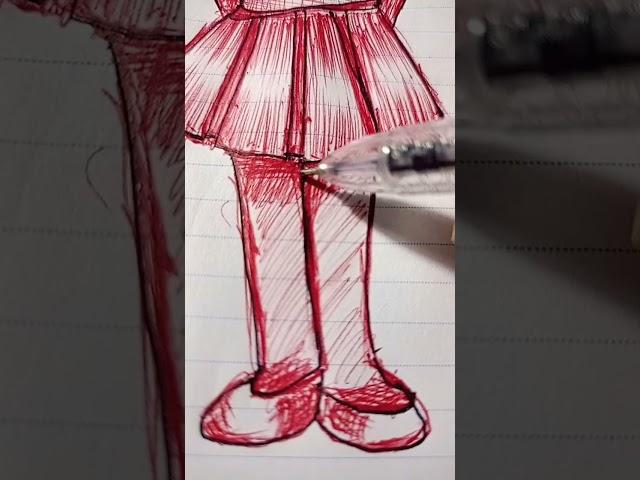 Learning how to draw with no experience with pen art #sketchingtechniques #drawingtechniques