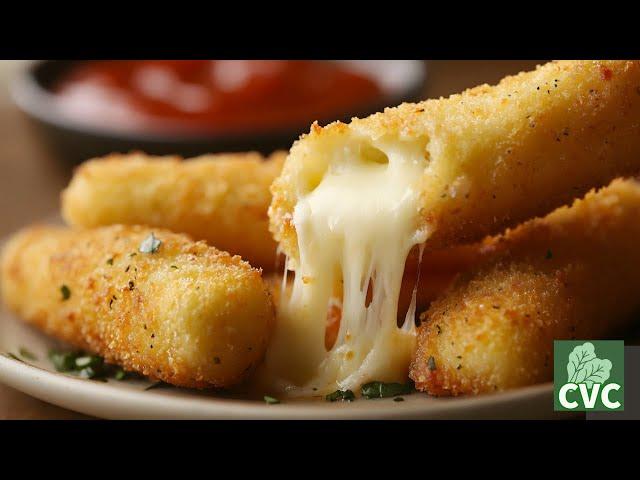 Fried Mozzarella Sticks, Easy & Delicious Appetizers at Home