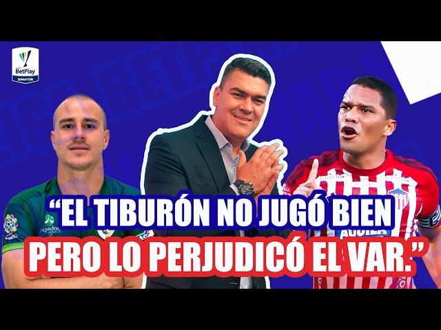 EQUIDAD 1 JUNIOR 0 EL TIBURÓN NO JUGÓ BIEN PERO LO PERJUDICÓ EL VAR.