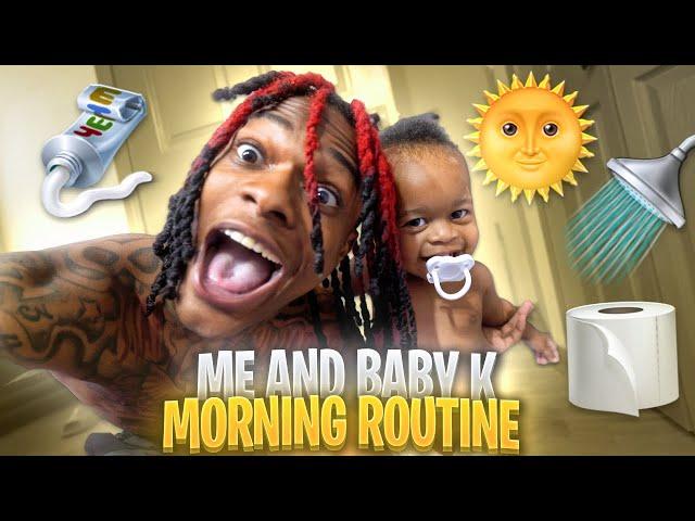 ME & BABY K'S MORNING ROUNTINE️ ( Funny️)