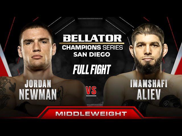 Jordan Newman vs Imamshafi Aliev | Bellator San Diego