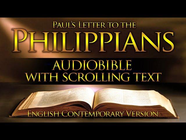 Holy Bible Audio: Philippians 1 to 6 - Full (Contemporary English) With Text