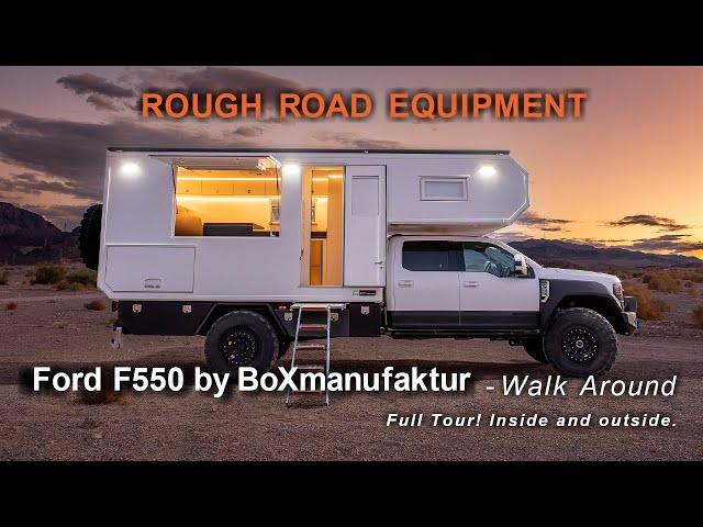 Why This Ford F-550 Camper is a Game Changer BoXmanufaktur full WalkAround