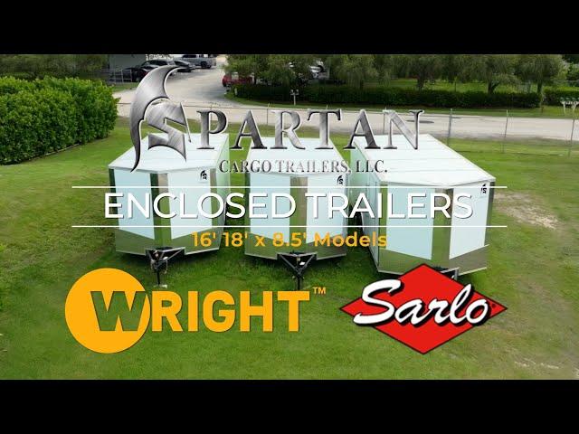 Sarlo Mowers Presents: Spartan Enclosed Trailers—Built for the Pros!