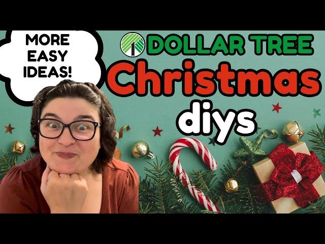 5 NEW Dollar Tree Christmas DIYs You Need to Try!  (Festive & Budget-Friendly!)