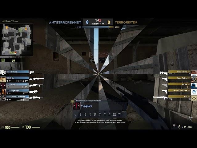 CS:GO Highlights with one hand