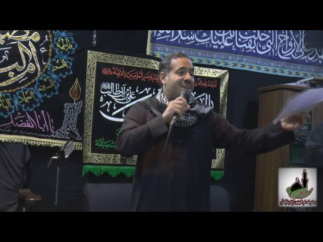 دمعة حميدة بها المساء - الرادود ميثم ال ابراهيم - 4 محرم 1438