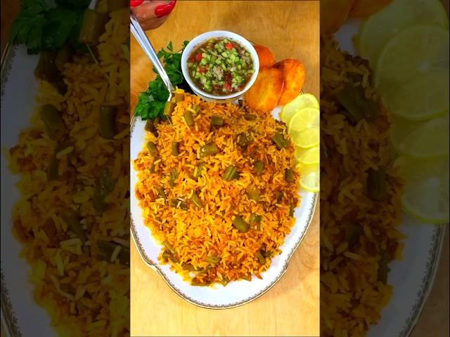 طرز تهیه لوبیا پلو با گوشت چرخ شده / یه غذای ساده و خوشمزه / green beans with Rice recipe