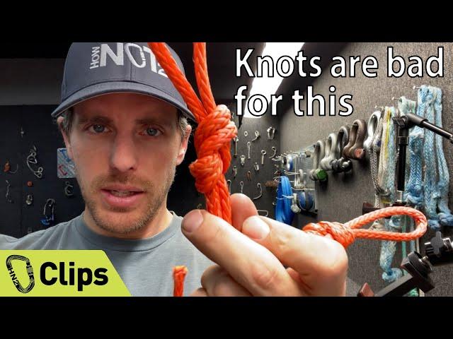 How bad are knots in Dyneema?