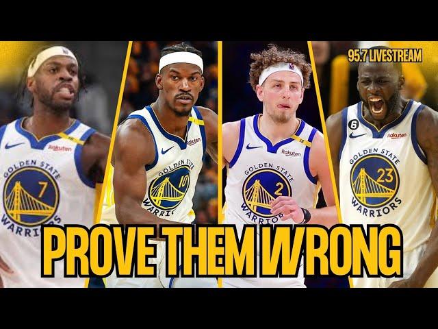 Warriors Wrap Up | Warriors get eliminated losing 121-110! | 95.7 The Game Live Stream