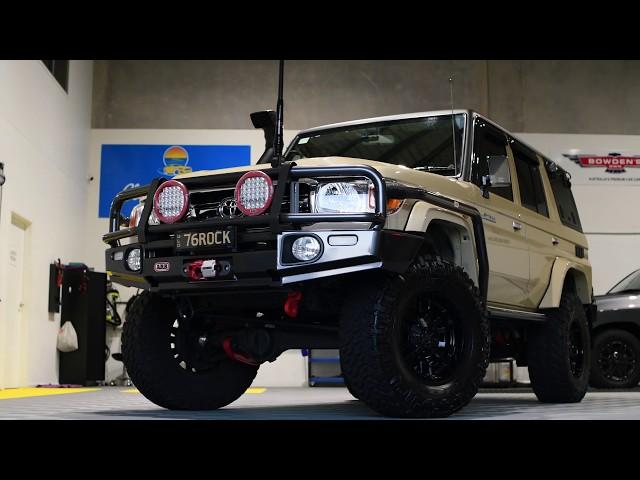 The 76 Series LandCruiser ROCK // Paint Correction & Gtechniq Crystal Serum Ultra + EXO4