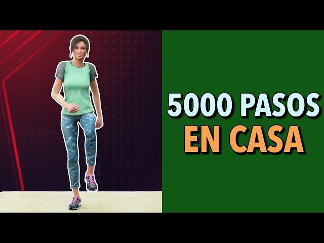 Prueba los Beneficios de Caminar 5000 Pasos en Casa