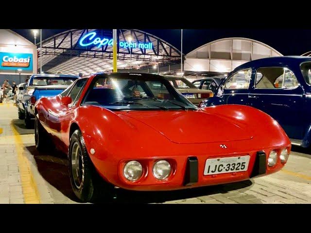 Encontro de Carros Antigo no Copa Open Mall - 26/02/2025