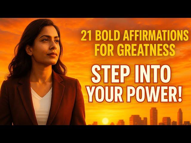  Affirmations to Become Unstoppable | Step Into Your Power & Rewrite Your Destiny