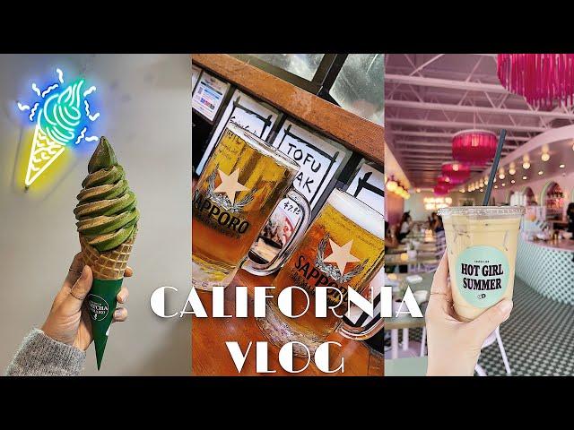 California VLOG 일상과 먹방 그 어딘가 브이로그 ft.중식.면치기.카페.라떼.이자카야.생맥.야키토리ㅣ최애 아이스크림ㅣ필라테스ㅣWhat I Eat In A Week