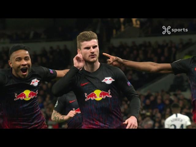 Champions League 19.02.2020 / Penalty Werner against Tottenham Hotspur FC