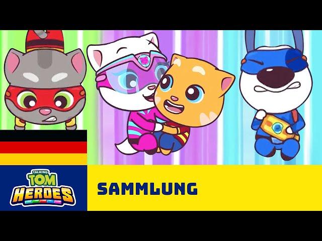 Verrückte und mysteriöse Abenteuer von Talking Tom Heroes (Cartoon-Sammlung)