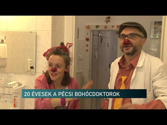 20 évesek a pécsi Bohóc Doktorok