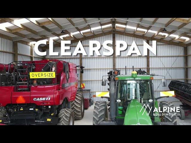 Alpine Buildings - NZ Specialists In Clearspan Kitset Sheds