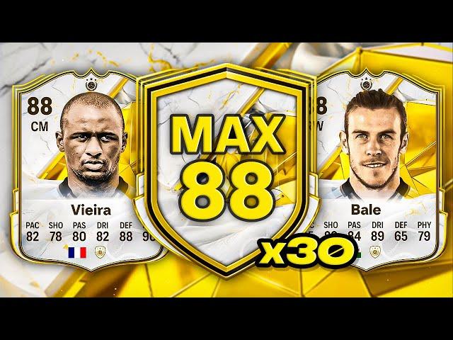 30x MAX 88 ICON PACKS!  FC 25 Ultimate Team