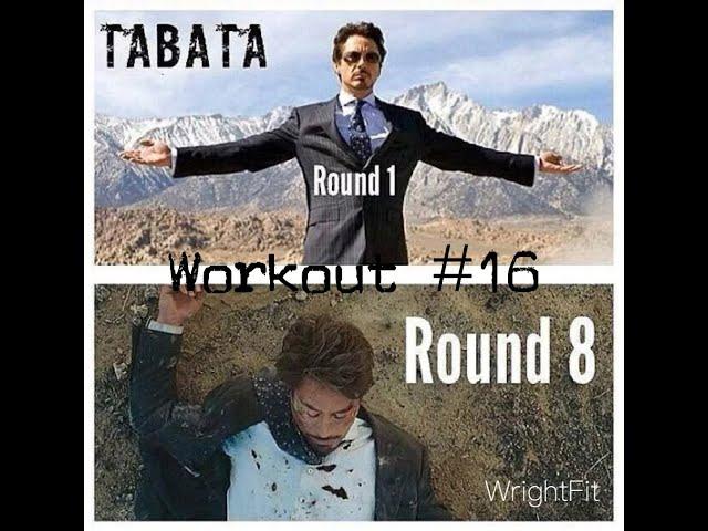 WrightFit - Tabata - Workout#16 - No Equipment