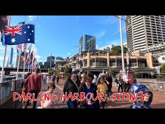 Darling Harbour: Sydney's Most Beautiful Views! [4K walk]