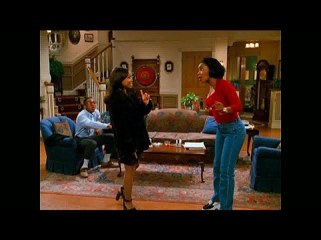 Family Matters - "Myra Threatens Steve & Laura" - 1998