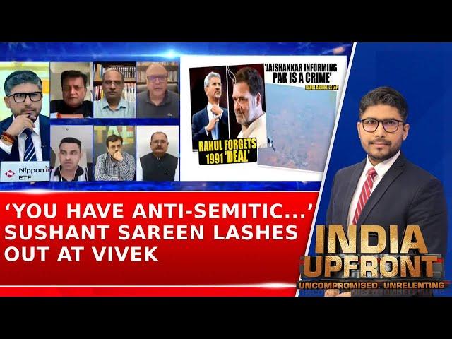 Sushant Sareen & Vivek Srivastava Exchange Heated Arguments On Politics Over 'Operation Sindoor'