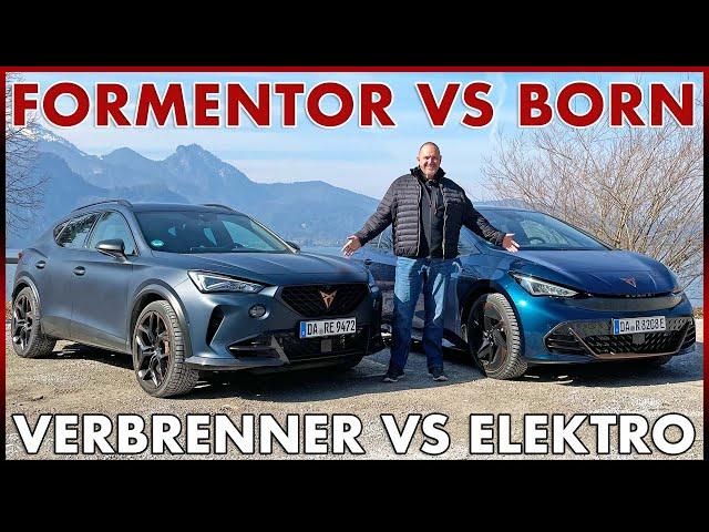 2022 CUPRA BORN vs. CUPRA FORMENTOR - Vergleich Elektro gegen Verbrenner | Reichweite Preis Fahren