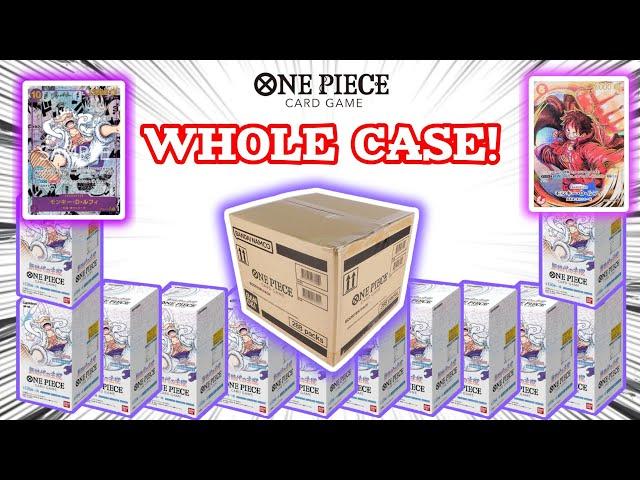 Opening Entire Case Of One Piece! OP-05 Awakening Of The New Era Booster Box OP05 TCG Cards 2024