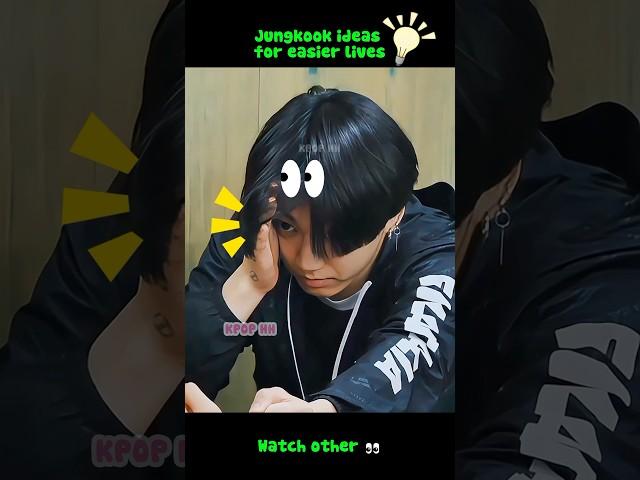 You’ll Be Shocked At How Jungkook Simplifies Life!"  #shorts #bts #jungkook