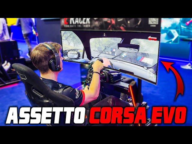 Ich fahre zum ERSTEN MAL ASSETTO CORSA EVO! (und bin überrascht) | Mabix