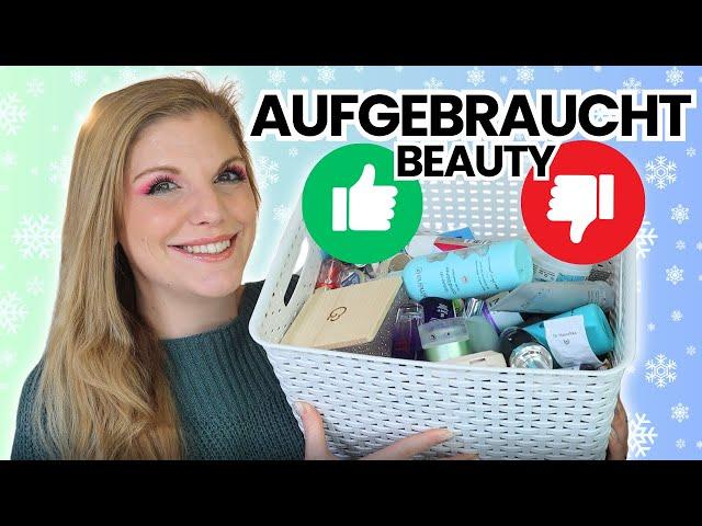 AUFGEBRAUCHT & PLATT GEMACHT  meine Beauty TOPs & FLOPs Dezember 2024