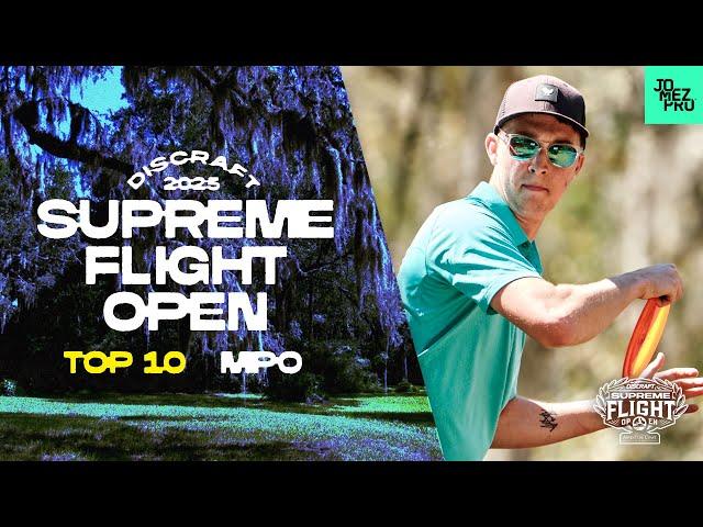 Top 10 MPO Shots from the 2025 Discraft Supreme Flight Open | Jomez Disc Golf