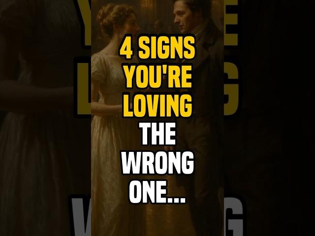 4 Signs You’re in Love with the Wrong Person | Stoic Wisdom #stoicism #ancientphilosophy #stoic