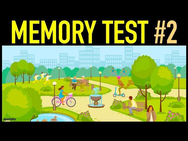 VISUAL MEMORY TEST #2 - Train your Visual Memory with this Game