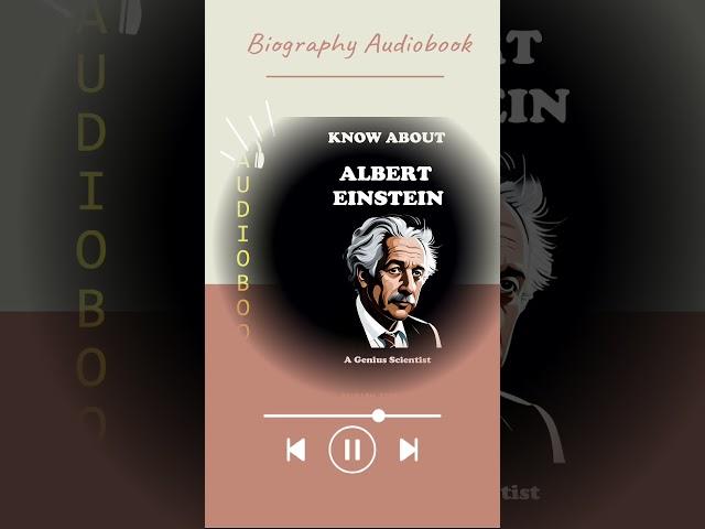 Biography Audiobook of Albert Einstein - A Genius Scientist #ebook #audiobook #booklovers