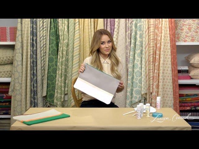 Crafty Creations: Revamped Clutch [LaurenConrad.com]