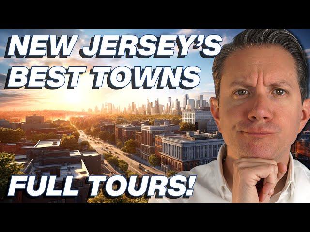 6 Best Places to Live in NJ – COMPILATION w/ Downtown Tours!