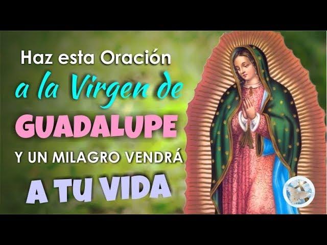 HAZ ESTA ORACIÓN A LA VIRGEN DE GUADALUPE Y UN MILAGRO VENDRÁ A TU VIDA