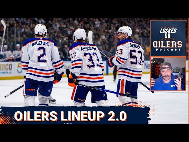 Edmonton Oilers opening night lineup 2.0