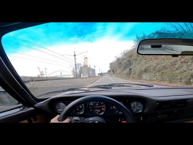 1986 Porsche 930 Turbo POV Test Drive