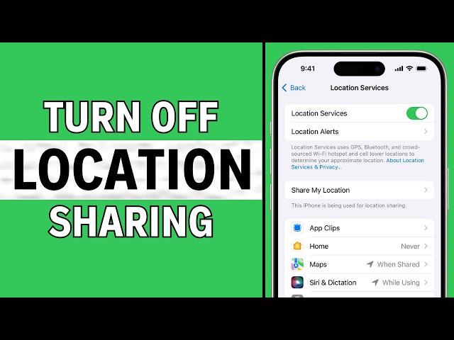 How To Turn Off Location Sharing On iPhone Without Parents Knowing