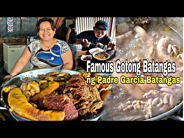 Famous Gotong Batangas ng Padre Garcia | Masarap at Dinadayo na TMIA Gotohan ng Padre Garcia