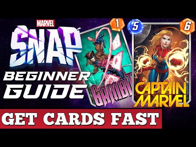 Marvel Snap Beginners Guide: The BEST WAY to get NEW CARDS