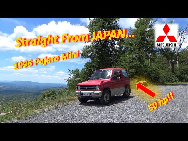 JDM Mini Truck?! (Mitsubishi Pajero Mini: Timing Belt & Sunday Drive)