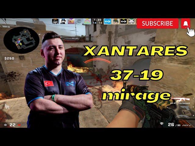 XANTARES 37Kills (mirage) @ FACEIT ranked 2022.11.26 - CSGO POV